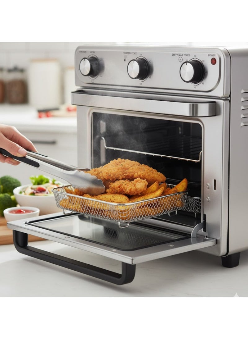 Arion 6-in-1 Digital Air Fryer Oven (1600W) | 28L Convection Toaster Oven with Rotisserie | AR-2800AF - Image 2